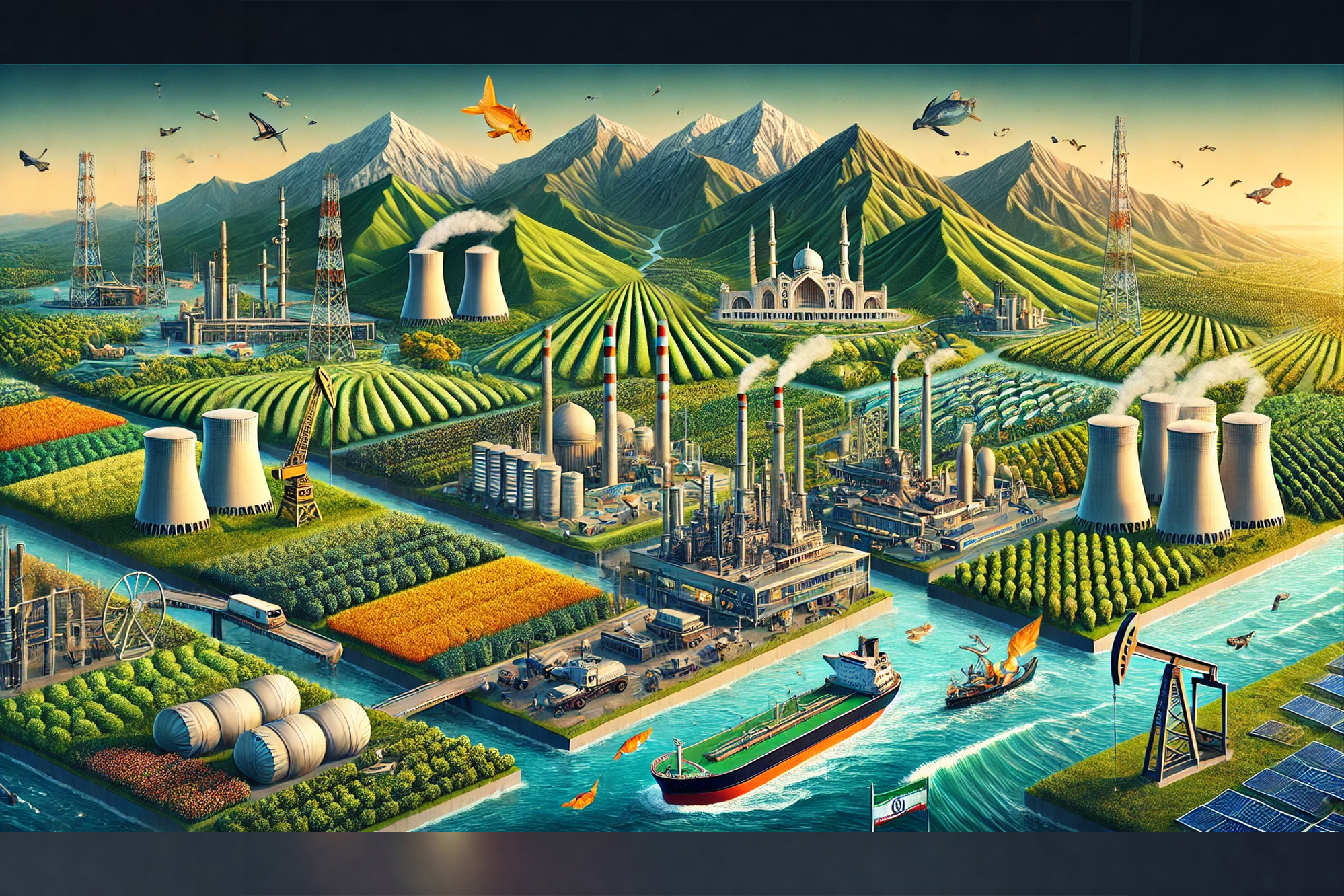 صنایع بزرگ شمال ایران: گنجینه‌ای برای توسعه اقتصاد ملی